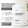 BRBR Hair, Skin & Nails Vitamins – 26+ Nutrients with Biotin & Zinc, 30 Capsules