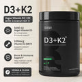 BRBR Vitamin D3 + K2 (MK-7) – 125 mcg (5000 IU) D3 & 100 mcg K2, 60 Veggie Softgels